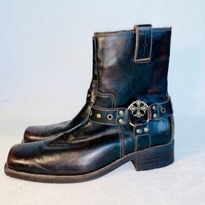 Mark Nason Men's Leather Ankle Boots (10.5)